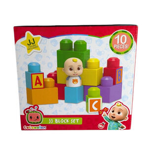 Kids 10pc. CoComelon Block Set - Brand New - Toys- Gifts- Just Play